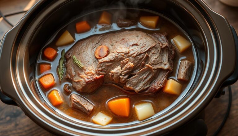 venison roast in crockpot